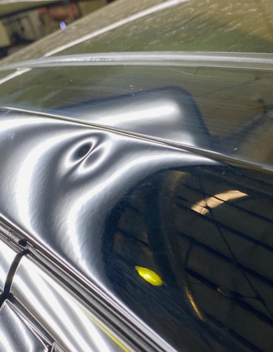 Roof Rail Dents hail damage