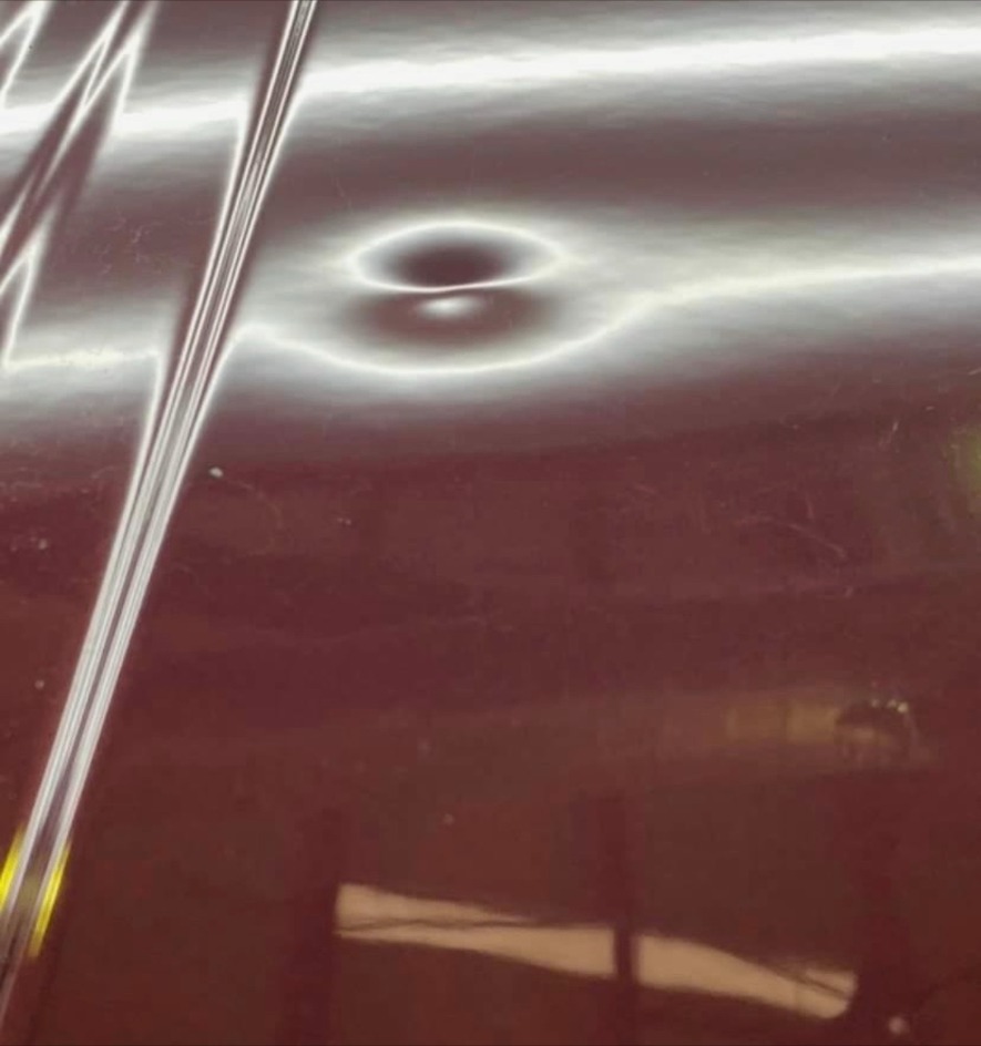Roof Dent hail damage
